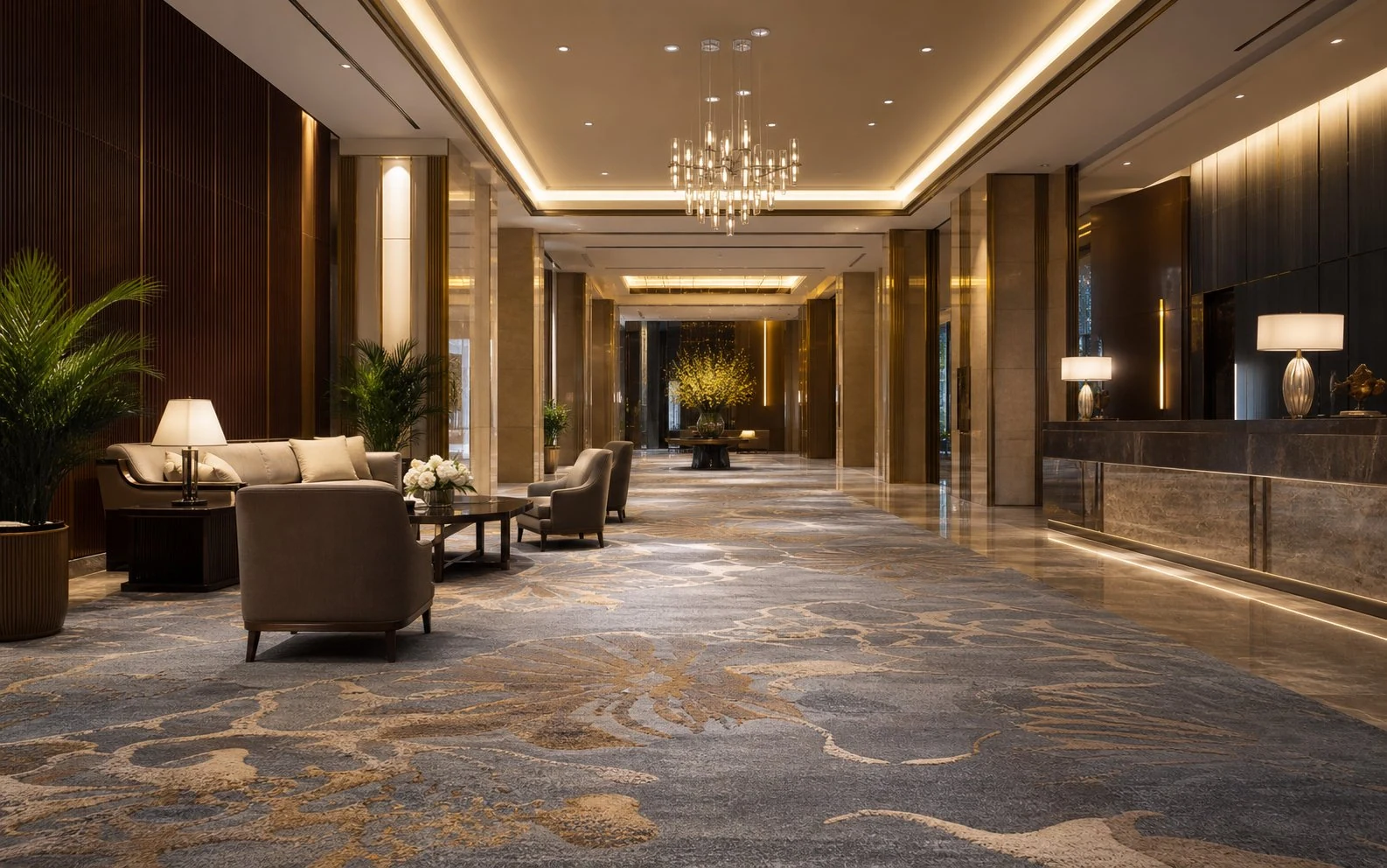 Extended-Stay Hotel Carpet Tiles - South Korea