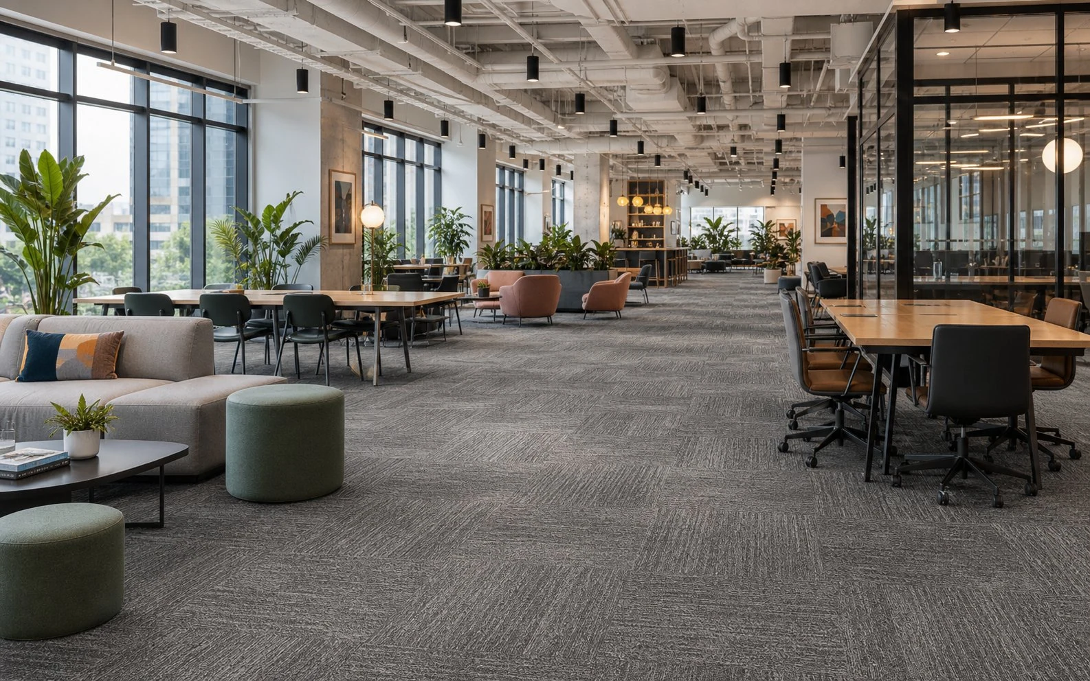 University Campus Carpet Tiles Planning - Australia