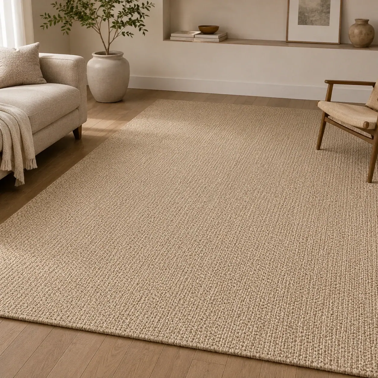 Heavy-duty modular carpet for airport terminal passenger circulation